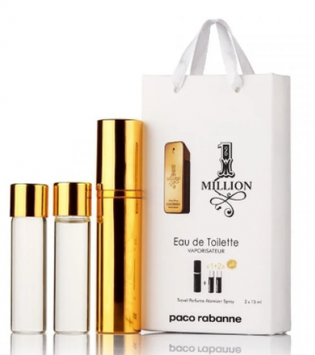 Мініпарфуми чоловічі з феромонами Paco Rabanne 1 Million 3х15 мл