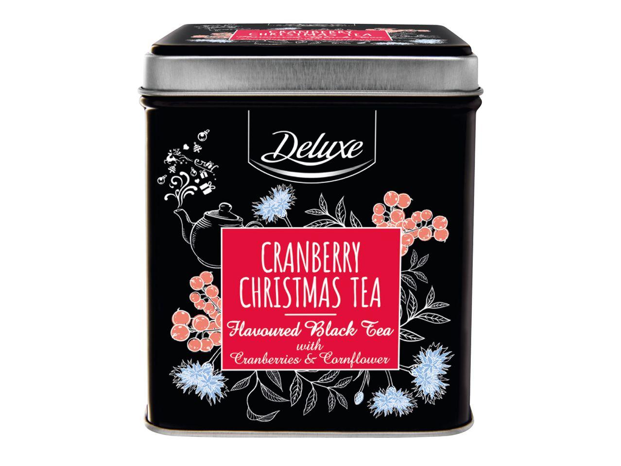 Різдвяний чорний чай Deluxe cranberry  christmas tea