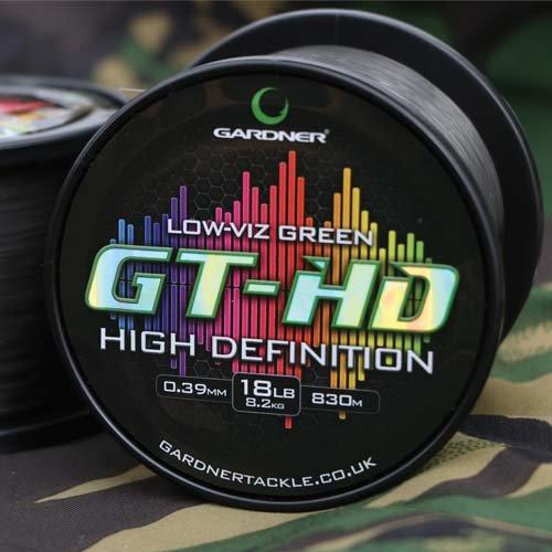 Волосінь Gardner GT-HD 15lb (6.8kg) LOW-VIZ GREEN 0.35mm * BEST SELLER *