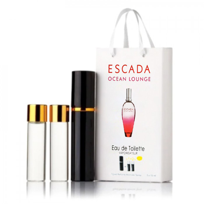 Мініпарфум з феромонами жіночі Escada Ocean Lounge 3х15 мл