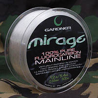 Волосінь-флюорокарбон Gardner MIRAGE FLUOROCARBON, 0,35 мм, 14lb, 6,5кг, 200м (XMIR14)