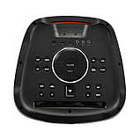Колонка акумуляторна Partybox Temeisheng Feiyang з радіомікрофонами (400W/USB/BT/FM/TWS), фото 4