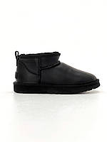 Угги UGG Classic 2 Ultra Mini Black Leather