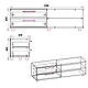 МГ-4 тумба під ТВ-1 (1500х420х480), фото 2