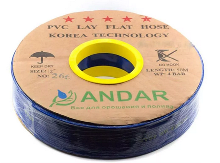 Шланг LayFLat (LFT) гнучкий Andar 4" 100 мм 2-4 Бар 100 м, фото 2