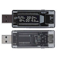 USB тестер KWS-V21 измеритель напряжения тока емкости