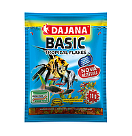 Универсальный корм в хлопьях DAJANA TROPICA BASIC (80мл/10г)