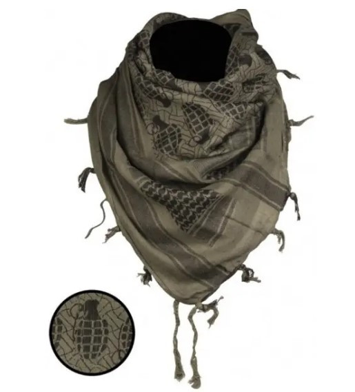 Пов'язка шарф, універсальна арафатка, "Шемаг Ананас" Mil-Tec 12609001.PeremogaUA, фото 1