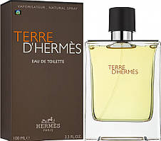 Чоловіча туалетна вода Hermes Terre d'Hermes 100 мл (Euro A-Plus)