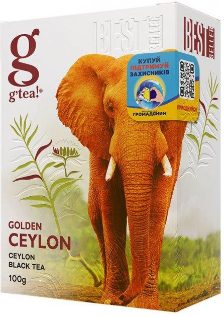 Чай Grace чорний Golden Ceylon Букет листовий 100 г