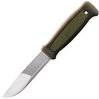 Нож фиксированный Mora Kansbol (длина: 226мм, лезвие: 108мм), зеленый