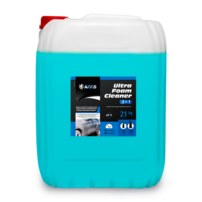 Активная пена AXXIS Ultra Foam Cleaner 3 в 1 (канистра 20л) - Эффективная и Бесконтактная Мойка для Вашего Тра - фото 1 - id-p2039113212