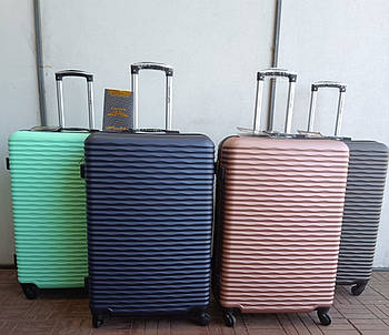 Дорожня валіза Wings 155 Комплект дорожніх валіз з ABS-пластику Дорожні сумки та валізи купити недорого