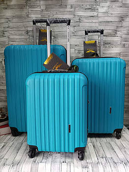 Дорожня валіза Wings 2011 Комплект дорожніх валіз з ABS-пластику Дорожні сумки та валізи купити недорого