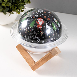 Зволожувач повітря-нічник на підставці 3D Moon Lamp Light Diffuser / Лампа зволожувач повітря
