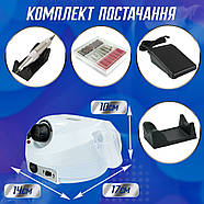 Фрезер для манікюру DM-202 ( 65 Вт 45000 об апарат для манікюру, фрейзер для нігтів Nail Drill ), фото 4