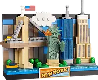 Открытка из Нью -Йорка Lego