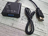 Переходник (адаптер) HDMI To VGA cable adapter . Из HDMI в VGA