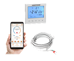 COMPUTHERM E230 Програмований цифровий Wi-Fi термостат для електричної підлоги, 16А