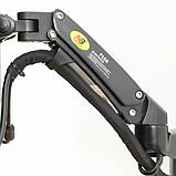 Кронштейн для телевізора North Bayou NB F150 17" - 27" VESA настінний з 3D-регулюванням і функцією PIVOT, Чорний, фото 7