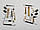 Ремкомплекти задніх барабанів Ланос, Сенс, Нексія (комплект лівий+правий) GENUINE Корея, фото 4