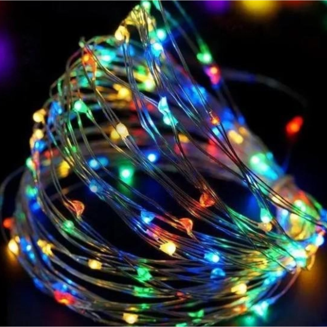 Гірлянда штора на мідному дроті 200 LED 2*2 м, фото 1