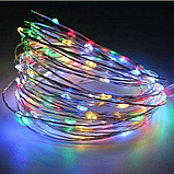 Гірлянда штора на мідному дроті 200 LED 2*2 м, фото 3