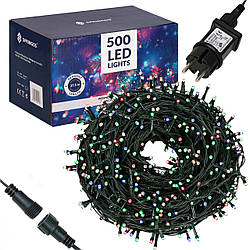 Гірлянда вулична (зовнішня) Springos 25 м 500 LED CL0522 Mix