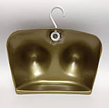 Підвісний манекен жіночого бюста золотистий, фото 4