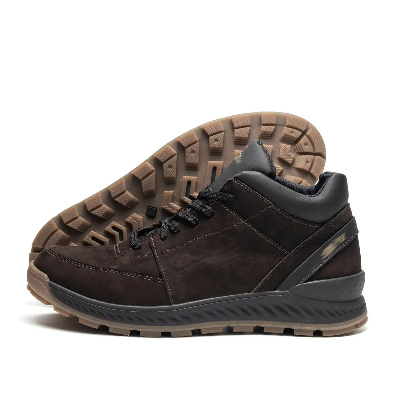 Чоловічі зимові шкіряні кросівки Е-series Clasic Brown