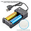 Універсальний зарядний пристрій від BMAX USB Smart Charger Li-ion Battery 2 Slots Original, фото 4