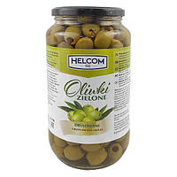 Оливки зелені без кісточок Helcom Oliwki Zielone 880 г