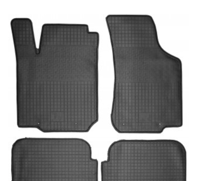 Килимки в салон для Skoda Octavia '97-09, гумові (PolyteP) 000029090