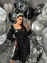 Сукня шкіряна міді, фото 4