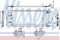 Радиатор кондиционера BMW:F45 ,X1F48 /MINI:Cooper (940759 NISSENS)