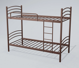Двоярусне ліжко Маранта Tenero 900х2000 мм металеве коричневе