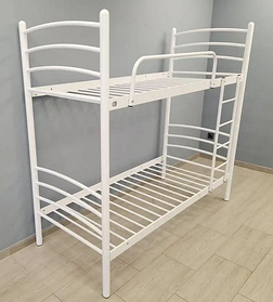 Двоярусне ліжко Маранта Tenero 900х190 см металеве біла