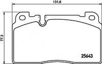 Тормозные колодки передние Audi:Q5 (8db355021331 HELLA PAGID)