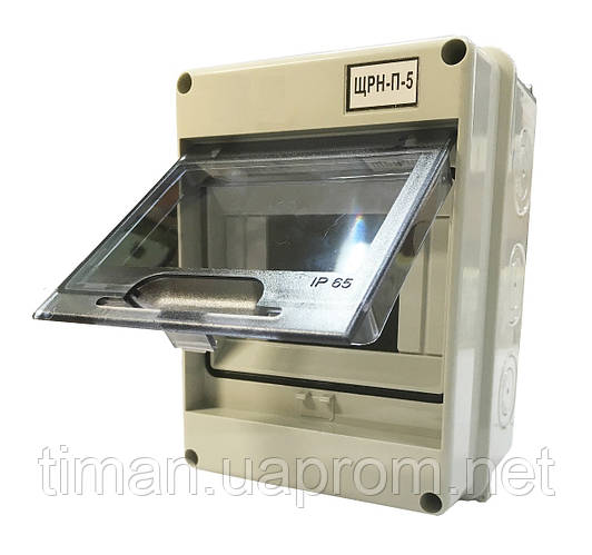 Корпус пластиковий ЩРН-П-5 навісний модульний IP65 (TNSy5000929) (ID ...