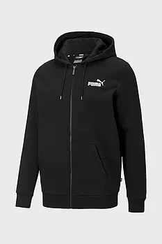 Оригінальні чоловічі толстовки-худі PUMA Essential Full-Zip Logo Men's, розмір L