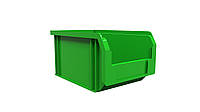 Ящик складской для болтов гаек 701 ЛЮКС 230х150х120 Зеленый