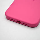 Силіконовий чохол накладка Silicon Case Full Camera для iPhone 15 Pro Max Dragon Fruit Color, фото 5