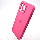 Силіконовий чохол накладка Silicon Case Full Camera для iPhone 15 Pro Max Dragon Fruit Color, фото 4