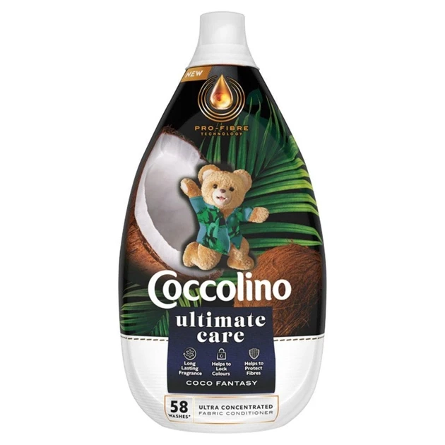 Парфумований ополіскувач тканин Coccolino Intense Coconut Tropical 870ml