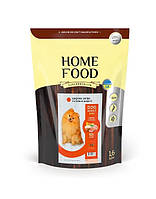 Cухой корм Home Food (Хоум Фуд) Dog Adult Mini для собак мелких пород индейка лосось 1.6 кг