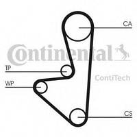 Комплект ремня ГРМ Citroën:Berlingo ,BX ,Xsara /Peugeot:205 ,206 ,306 ,307 ,309 ,405 ,Partner (ct607k1)