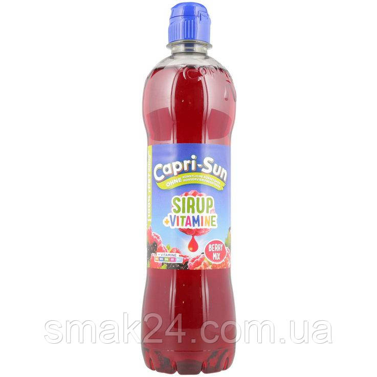 Сироп Ягідний Мікс Capri-Sun Sirup+Vitamine Berry Mix 600 мл Німеччина