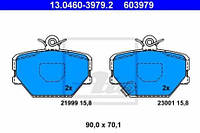 Тормозные колодки передние Smart:City ,Fortwo (13046039792 ATE)