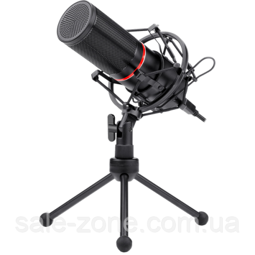 Мікрофон із підставкою Redragon Blazar GM300 (USB) металевий кабель 1.7м