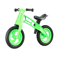 Беговел велобег Kinderway балансирующий велосипед Cross bike Зелений 11-018